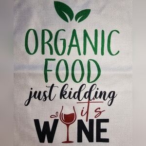 Wine Lovers Funny Cotton Canvas Tote Bag Double Sided Print Reusable Washable